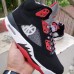 Air Jordan 5 AJ5 Easter High Running Shoes-Black/Red-9044024