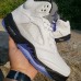 Air Jordan 5 AJ5 Easter High Running Shoes-White/Black-8110714