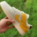 SB Dunk Low Running Shoes-Khkai/Yellow-2666188