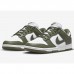 SB Dunk Low Medium Olive Running Shoes-Green/White-3146174