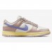 SB Dunk Low Pink Oxford Running Shoes-Gold/White-8503151