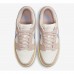 SB Dunk Low Pink Oxford Running Shoes-Gold/White-8503151