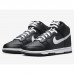 SB Dunk High Anthracite Running Shoes-Black/White-3364098