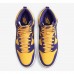 SB Dunk High“Lakers”Running Shoes-Purple/Yellow-5848852