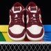 Skate Like a Girl x SB Dunk Low Running Shoes-White/Wine Red-4391908