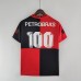 Retro Flamengo 1994 100th Anniversary Edition Home Black Red Jersey version short sleeve-9596350