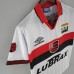 Retro 1995 flamengo away White Jersey version short sleeve-9587563