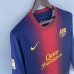 Retro Barcelona 12/13 home Jersey version Long sleeve Jersey-5557681