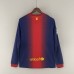 Retro Barcelona 12/13 home Jersey version Long sleeve Jersey-5557681