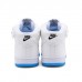 Air Force 1 AF1 High Running Shoes-White/Blue-8825049