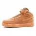 Air Force 1 AF1 High Running Shoes-All Brown-9674395