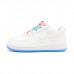 Air Force 1 AF1 Running Shoes-White/Blue-9528049