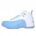 Air Jordan 12 AJ12 High Running Shoes-Blue/White-2239015