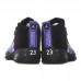 Air Jordan 12 AJ12 High Running Shoes-Black/Purple-8131592