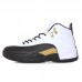 Air Jordan 12 AJ12 High Running Shoes-White/Black-4651670