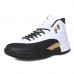 Air Jordan 12 AJ12 High Running Shoes-White/Black-4651670