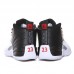 Air Jordan 12 AJ12 High Running Shoes-White/Black-5540604