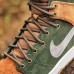 SB Dunk High Premium Homegrown High Running Shoes-Green/Brown-432174