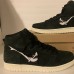 OSKI x SB Dunk High Running Shoes-Black/White-8653068