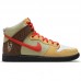 Color Skates x SB Dunk High“Kebab Destroy”High Running Shoes-Khkai/Brown-5902382