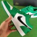 Air Jordan 1 AJ1 Running Shoes-Green/White-2754212