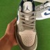 Air Jordan 1 AJ1 Running Shoes-Grey/Navy Blue-5492895