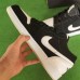 Air Jordan 1 AJ1 Running Shoes-Black/White-4875696