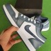 Air Jordan 1 AJ1 Running Shoes-Navy Blue/White-473714