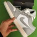 Air Jordan 1 AJ1 Running Shoes-Grey/White-8499386