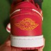 Air Jordan 1 AJ1 Running Shoes-Red/White-7150621