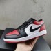 Air Jordan 1 Low AJ1 Running Shoes-Red/Black-3438588