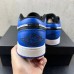 Air Jordan 1 Low AJ1 Running Shoes-Blue/White-6532400