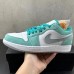 Air Jordan 1 Low AJ1 Running Shoes-Light Green/White-7916833