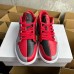 Air Jordan 1 Low AJ1 Running Shoes-Grey/Red/Black-6106711