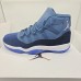 Air Jordan 11 Low AJ11 High Running Shoes-Navy Blue-6685969