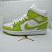 Air Jordan 1 Low AJ1 High Running Shoes-Green/White-6120764