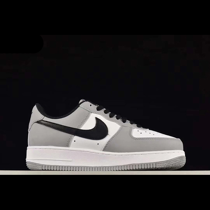 Air Force 1 M AF 1 UPSTEP Running Shoes-Gray/White-7345586