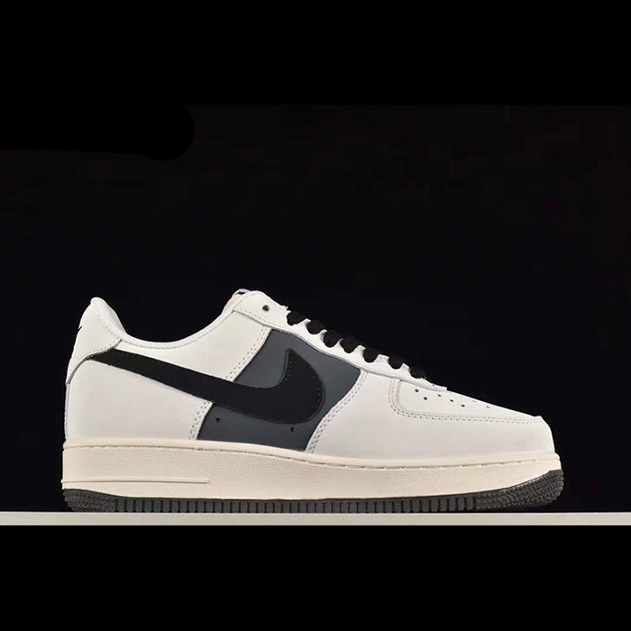 Air Force 1 M AF 1 UPSTEP Running Shoes-White/Black-2426139