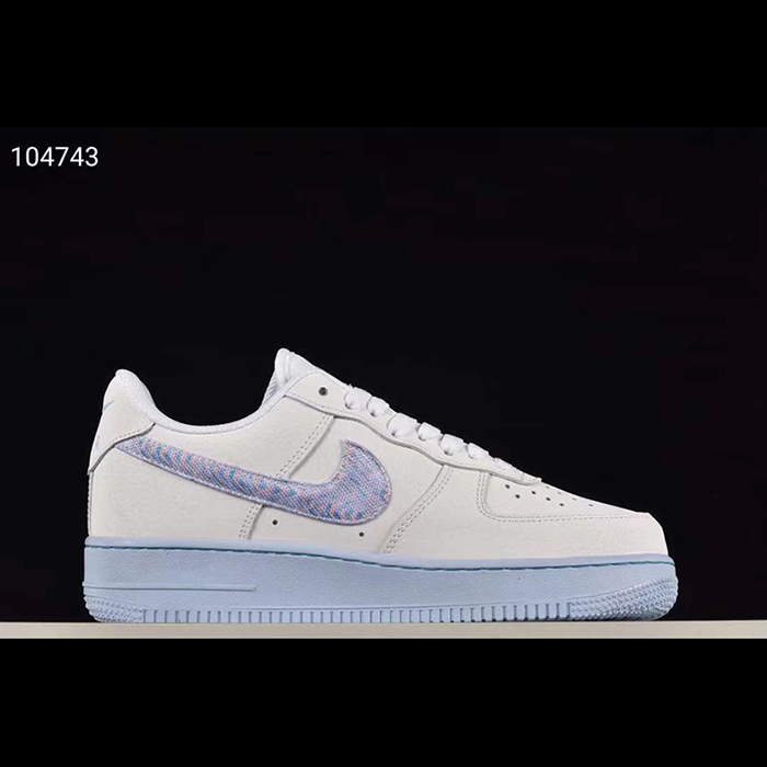 Air Force 1 M AF 1 UPSTEP Running Shoes-White/Blue-9615732