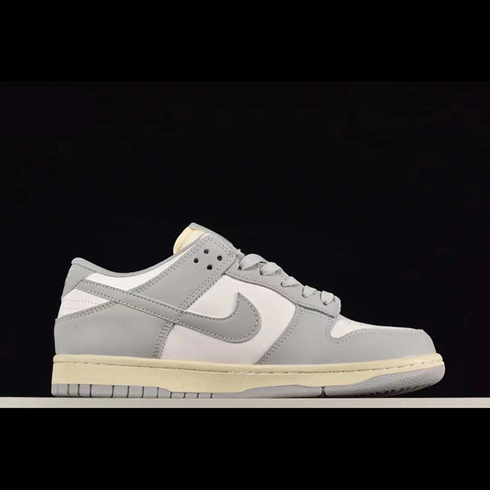 SB Dunk Low Pro Running Shoes-White/Gray-1814880