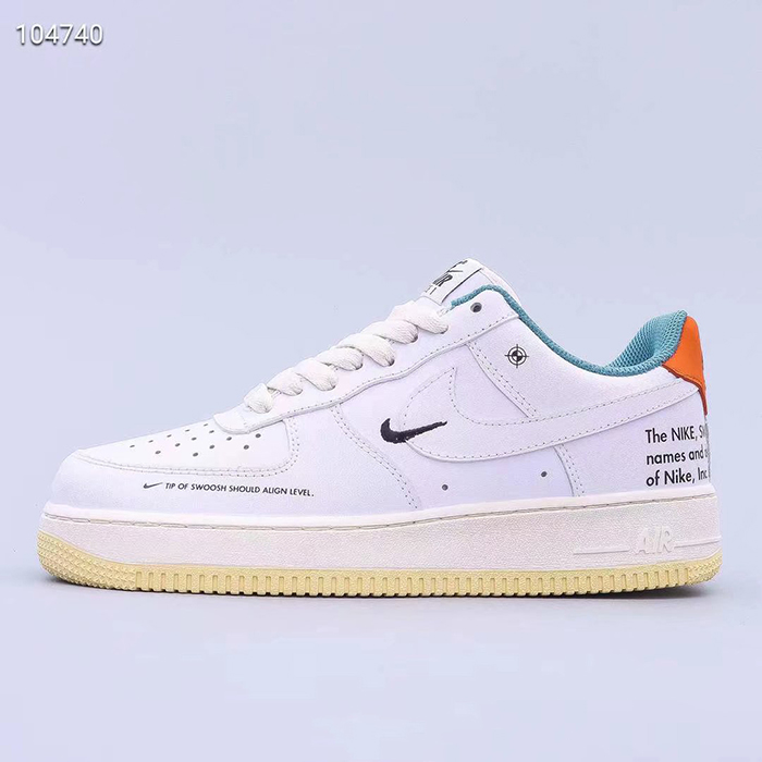 Air Force 1 Low AF1 Running Shoes-White/Blue-1480205