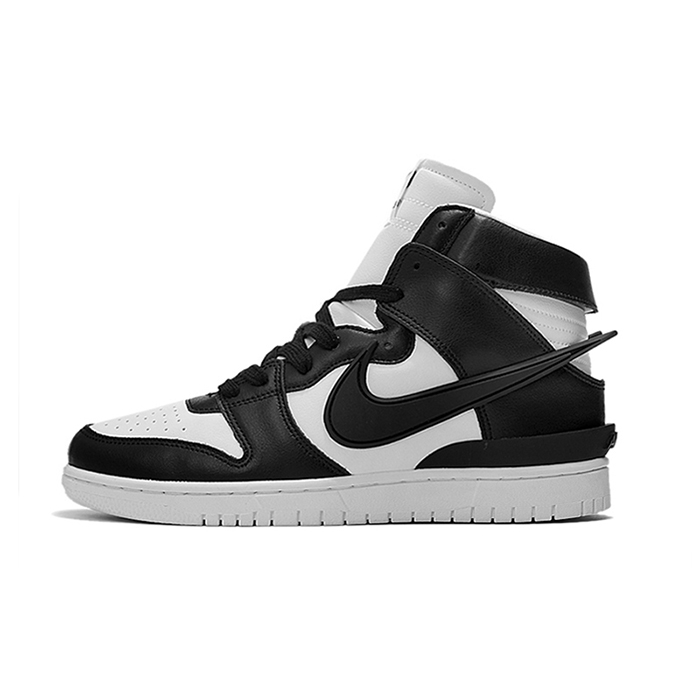 AMBUSH X SB DUNK High Running Shoes-White/Black-5666699