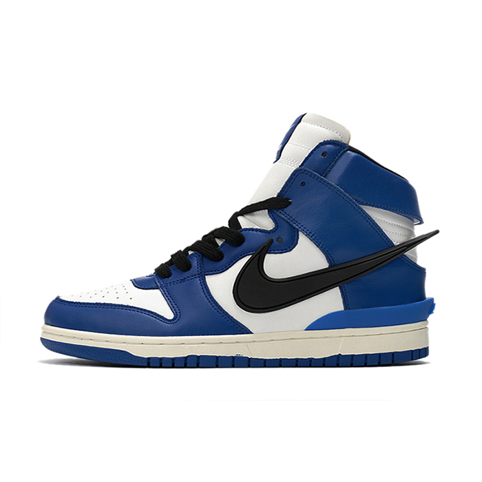 AMBUSH X SB DUNK High Running Shoes-White/Blue-4567435