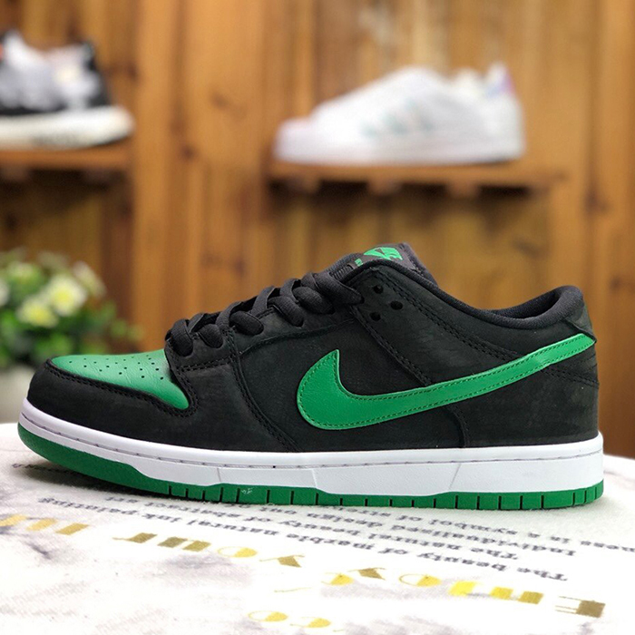 SB DUNK LOW TRD Running Shoes-Black/Green-5996733