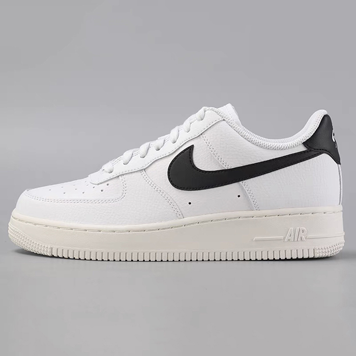 Air Force 1 Low AF1 Running Shoes-Black/White-8386878