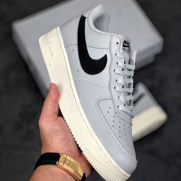 Air Force 1'07 AF1 Running Shoes-Gray/Black-5181553