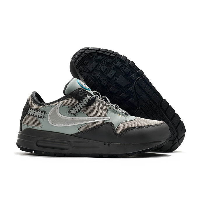 Air Max 1 TS Running Shoes-Gray/Black-6045741