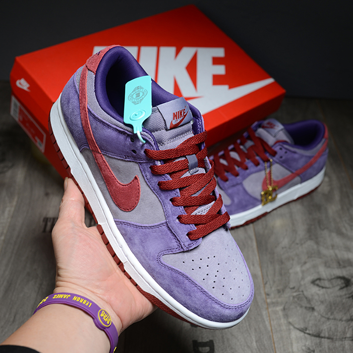 SB Dunk Low Running Shoes-Purple/Red-3246275