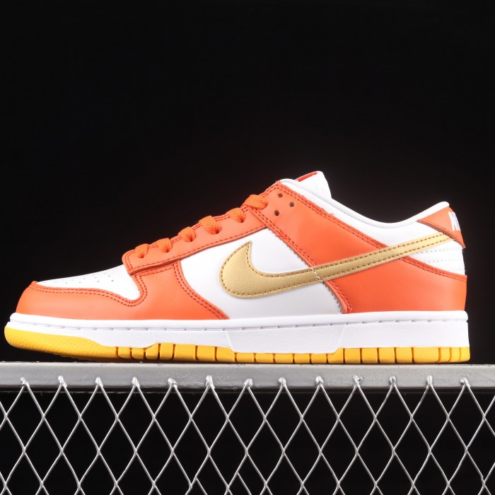 SB Dunk Low“Golden Orange”Running Shoes-Orange/White-2665176