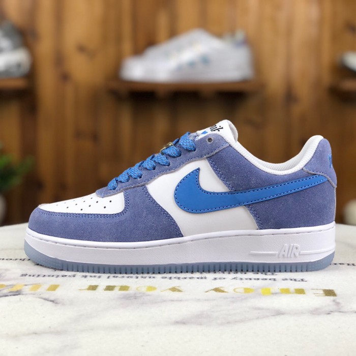 Air Force 1 Low AF1 Running Shoes-Blue/White-3778839